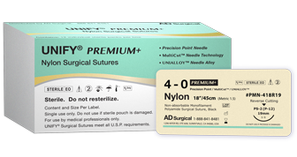 Unify Premium Nylon Sutures 